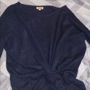 Blue sweater